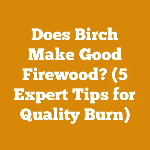 Does Birch Make Good Firewood? (5 Expert Tips for Quality Burn)
