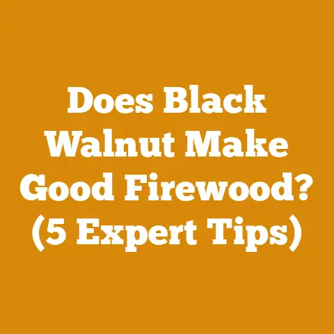 Does Black Walnut Make Good Firewood? (5 Expert Tips)