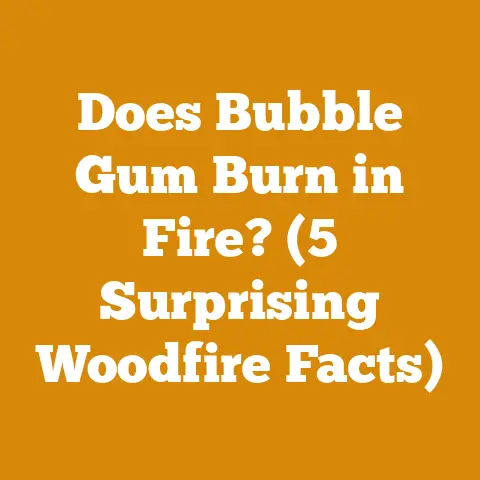 Does Bubble Gum Burn in Fire? (5 Surprising Woodfire Facts)