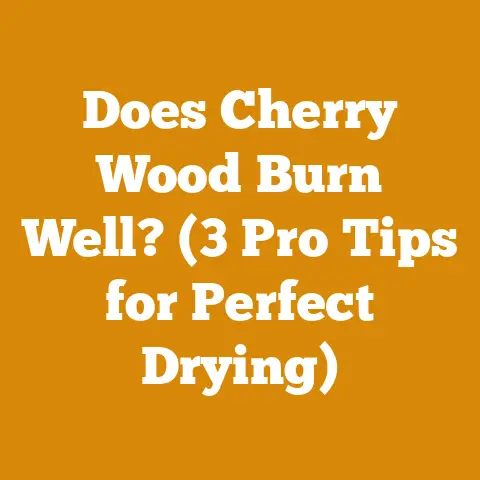 Does Cherry Wood Burn Well? (3 Pro Tips for Perfect Drying)
