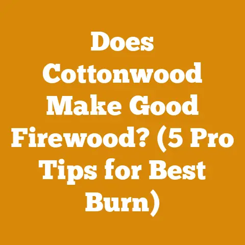 Does Cottonwood Make Good Firewood? (5 Pro Tips for Best Burn)