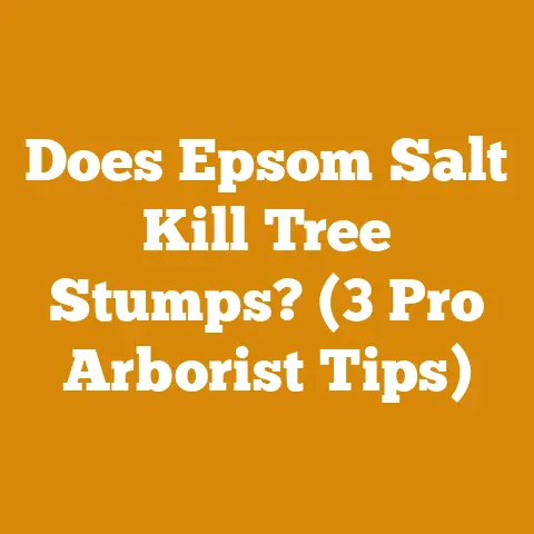 Does Epsom Salt Kill Tree Stumps? (3 Pro Arborist Tips)