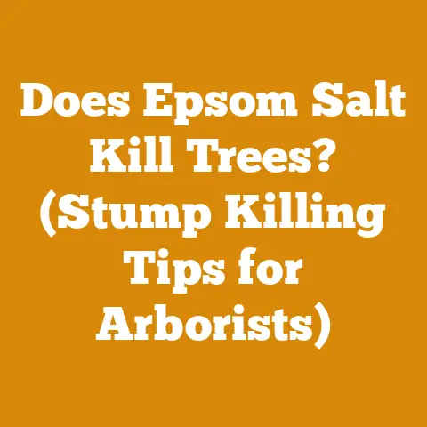 Does Epsom Salt Kill Trees? (Stump Killing Tips for Arborists)