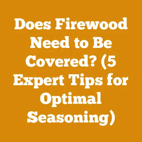 Does Firewood Need to Be Covered? (5 Expert Tips for Optimal Seasoning)