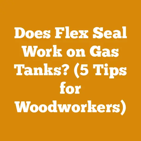 Does Flex Seal Work on Gas Tanks? (5 Tips for Woodworkers)