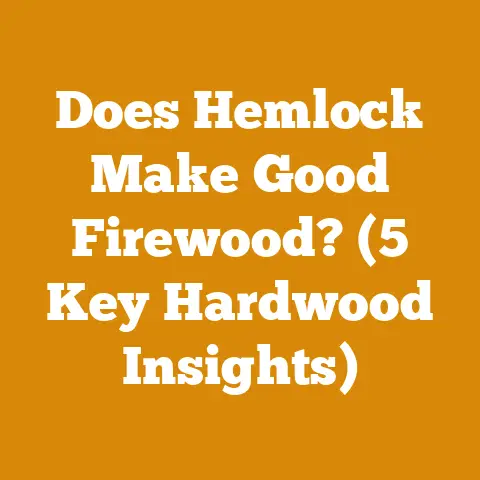 Does Hemlock Make Good Firewood? (5 Key Hardwood Insights)