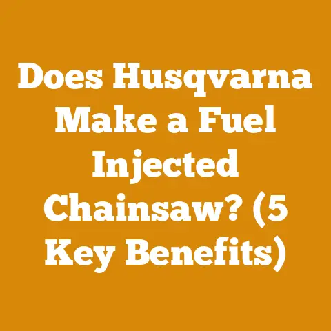 Does Husqvarna Make a Fuel Injected Chainsaw? (5 Key Benefits)
