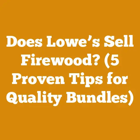 Does Lowe’s Sell Firewood? (5 Proven Tips for Quality Bundles)