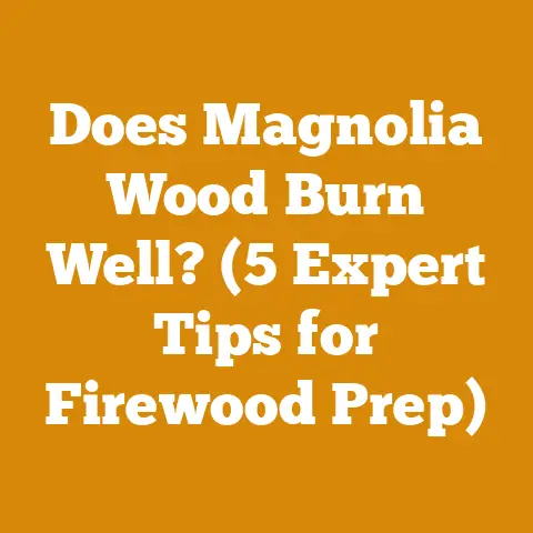 Does Magnolia Wood Burn Well? (5 Expert Tips for Firewood Prep)