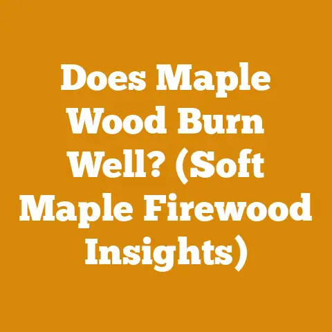 Does Maple Wood Burn Well? (Soft Maple Firewood Insights)