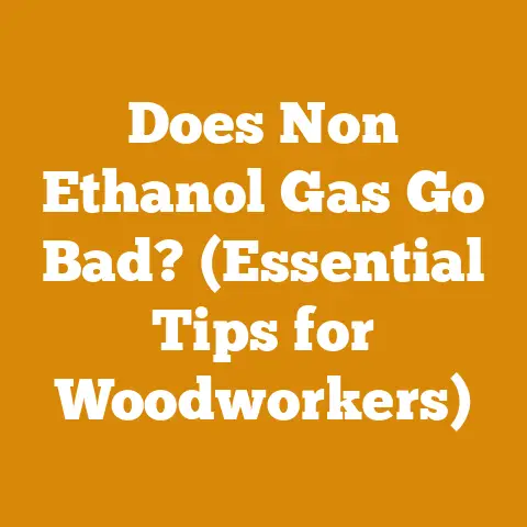 Does Non Ethanol Gas Go Bad? (Essential Tips for Woodworkers)