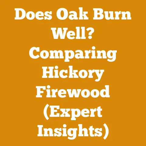 Does Oak Burn Well? Comparing Hickory Firewood (Expert Insights)