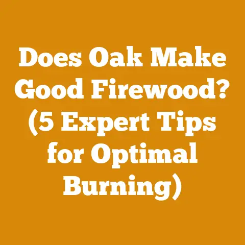 Does Oak Make Good Firewood? (5 Expert Tips for Optimal Burning)