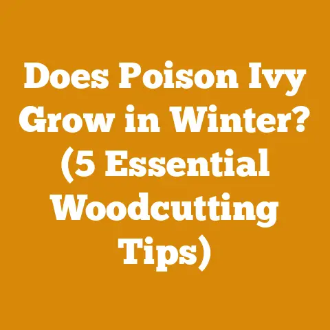 Does Poison Ivy Grow in Winter? (5 Essential Woodcutting Tips)