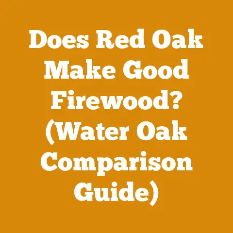 Does Red Oak Make Good Firewood? (Water Oak Comparison Guide)