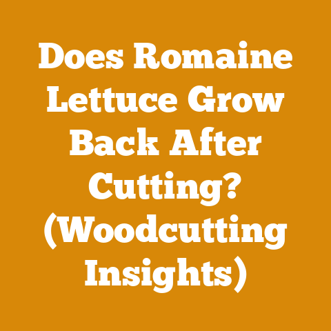 Does Romaine Lettuce Grow Back After Cutting? (Woodcutting Insights)