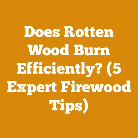 Does Rotten Wood Burn Efficiently? (5 Expert Firewood Tips)