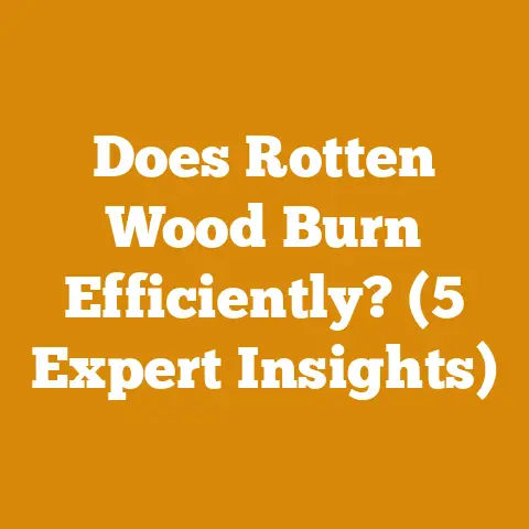 Does Rotten Wood Burn Efficiently? (5 Expert Insights)