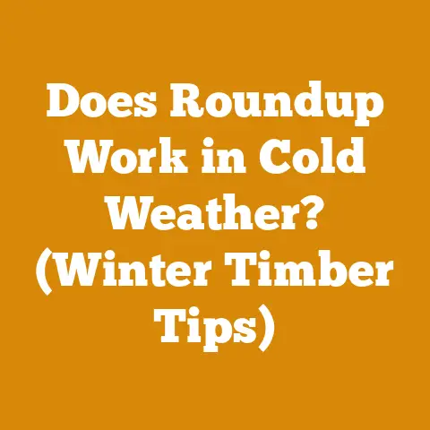 Does Roundup Work in Cold Weather? (Winter Timber Tips)