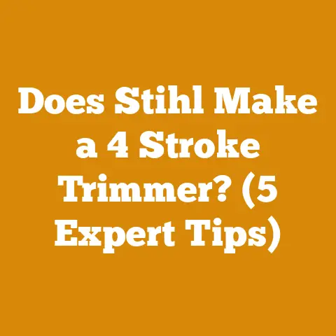 Does Stihl Make a 4 Stroke Trimmer? (5 Expert Tips)