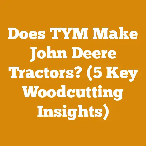 Does TYM Make John Deere Tractors? (5 Key Woodcutting Insights)