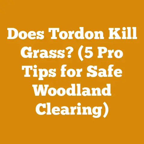 Does Tordon Kill Grass? (5 Pro Tips for Safe Woodland Clearing)