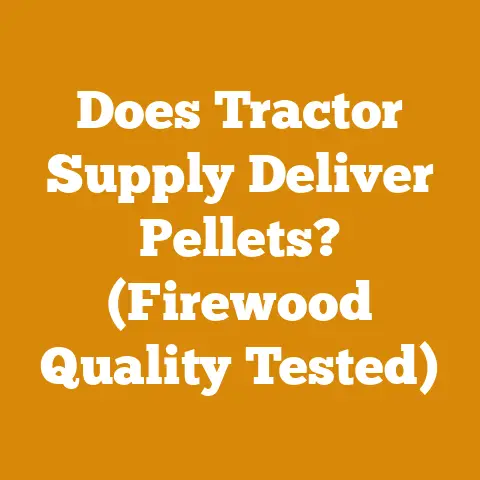 Does Tractor Supply Deliver Pellets? (Firewood Quality Tested)