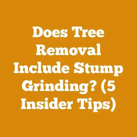 Does Tree Removal Include Stump Grinding? (5 Insider Tips)