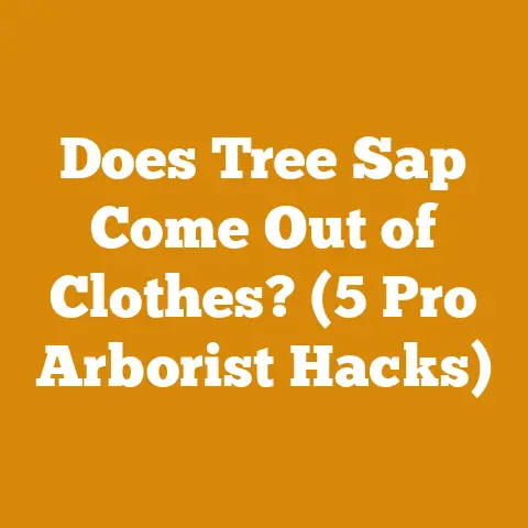 Does Tree Sap Come Out of Clothes? (5 Pro Arborist Hacks)
