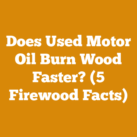 Does Used Motor Oil Burn Wood Faster? (5 Firewood Facts)