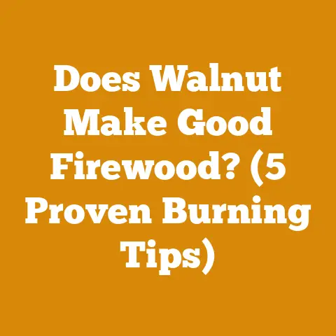 Does Walnut Make Good Firewood? (5 Proven Burning Tips)