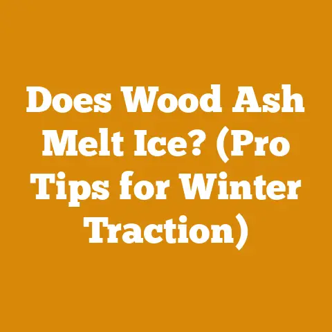 Does Wood Ash Melt Ice? (Pro Tips for Winter Traction)