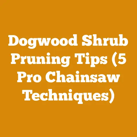 Dogwood Shrub Pruning Tips (5 Pro Chainsaw Techniques)