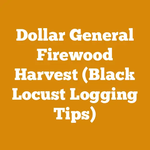 Dollar General Firewood Harvest (Black Locust Logging Tips)