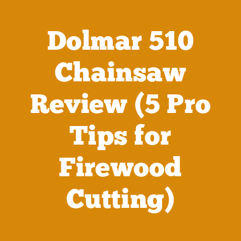 Dolmar 510 Chainsaw Review (5 Pro Tips for Firewood Cutting)