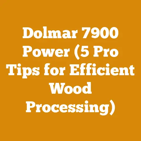 Dolmar 7900 Power (5 Pro Tips for Efficient Wood Processing)