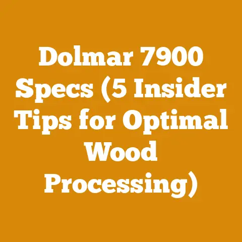 Dolmar 7900 Specs (5 Insider Tips for Optimal Wood Processing)