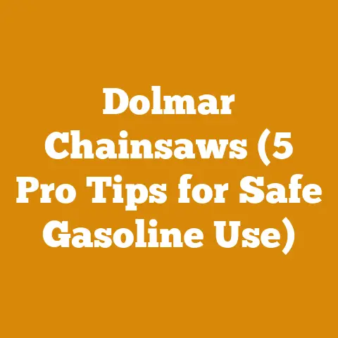 Dolmar Chainsaws (5 Pro Tips for Safe Gasoline Use)