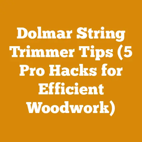 Dolmar String Trimmer Tips (5 Pro Hacks for Efficient Woodwork)
