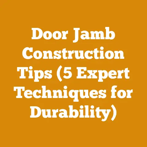 Door Jamb Construction Tips (5 Expert Techniques for Durability)