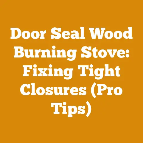 Door Seal Wood Burning Stove: Fixing Tight Closures (Pro Tips)