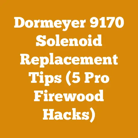 Dormeyer 9170 Solenoid Replacement Tips (5 Pro Firewood Hacks)