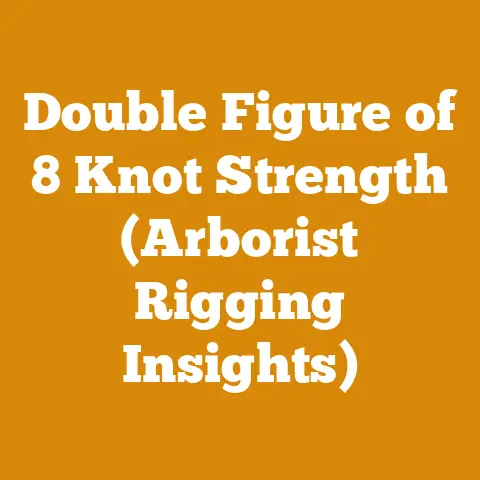 Double Figure of 8 Knot Strength (Arborist Rigging Insights)