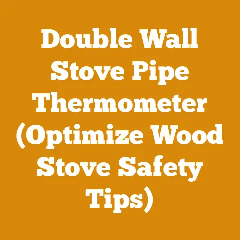 Double Wall Stove Pipe Thermometer (Optimize Wood Stove Safety Tips)