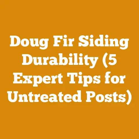 Doug Fir Siding Durability (5 Expert Tips for Untreated Posts)