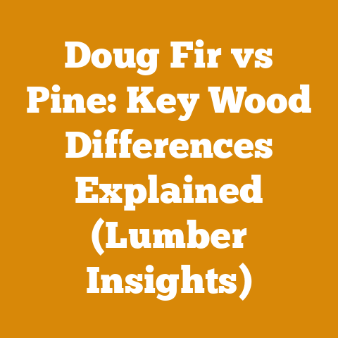 Doug Fir vs Pine: Key Wood Differences Explained (Lumber Insights)