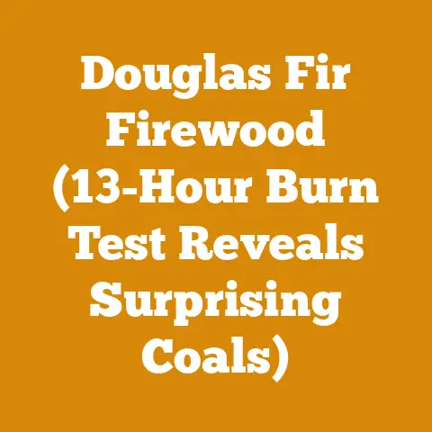 Douglas Fir Firewood (13-Hour Burn Test Reveals Surprising Coals)