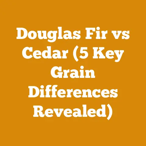 Douglas Fir vs Cedar (5 Key Grain Differences Revealed)