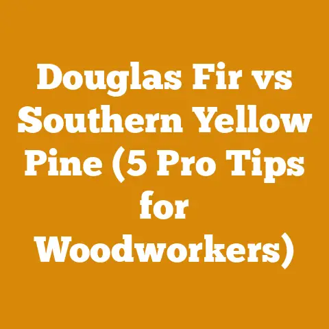 Douglas Fir vs Southern Yellow Pine (5 Pro Tips for Woodworkers)