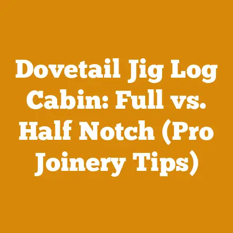 Dovetail Jig Log Cabin: Full vs. Half Notch (Pro Joinery Tips)